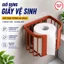 Combo 5 cái Giỏ Đựng Giấy Vệ Sinh , Giỏ Treo Tường Đựng Khăn Giấy Phòng Tắm Phòng Bếp