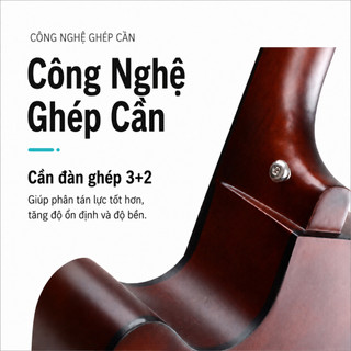 Đàn Guitar Acoustic 38 Inch Cho Người Mới Học, 2 Màu Đen/Gỗ, Phù Hợp Học Tập Giải Trí Quà Tặng