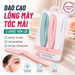Combo 3 Hộp 3 chiếc dao cạo lông mày, tóc mái tiện lợi ( 9 cái )
