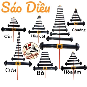 Sáo diều full nhựa siêu bền các dòng âm d6 đến d60 chống đâm bổ va đập