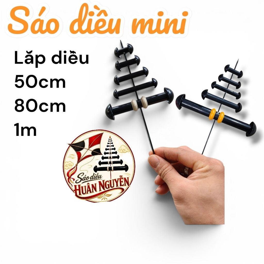 sáo diều mini d8-d17 siêu nhẹ siêu bền chống đâm bổ