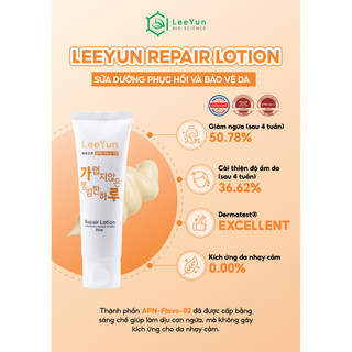 Lotion LeeYun Repair Dưỡng Ẩm Làm Dịu Da 80ml