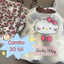 Túi Đựng Giày Kitty Dễ Thương – Chống Bụi, Gọn Gàng Khi Du Lịch
