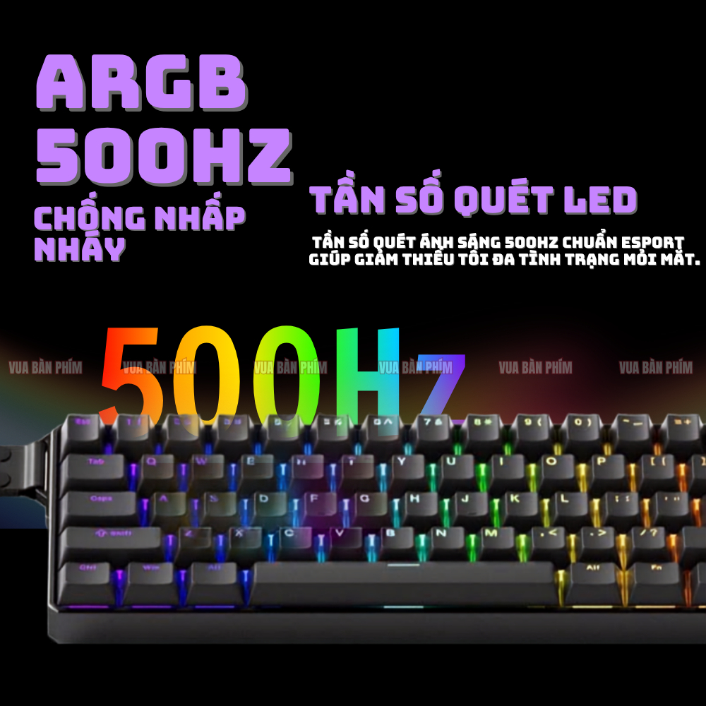 Bàn phím cơ gaming Akko Monsgeek fun60 pro rapid trigger , polling rate 8k , switch từ tính, led rgb, chuyên game fps | BigBuy360 - bigbuy360.vn