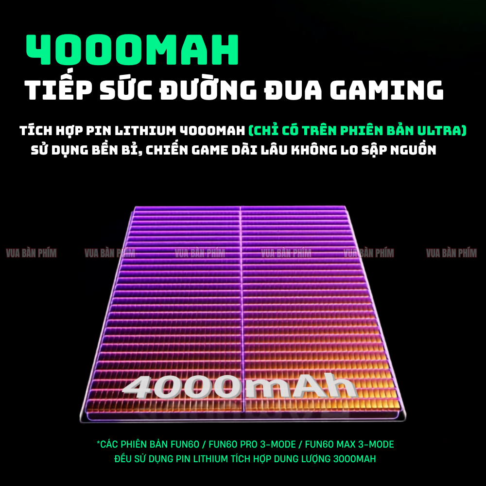 Bàn phím cơ gaming Akko Monsgeek fun60 pro rapid trigger , polling rate 8k , switch từ tính, led rgb, chuyên game fps | BigBuy360 - bigbuy360.vn