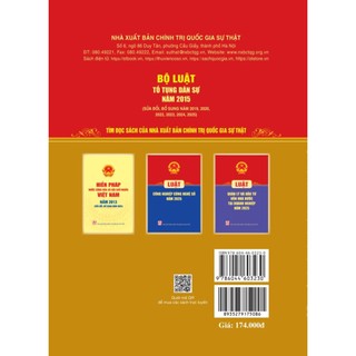 Bộ luật Tố tụng dân sự năm 2015 (Sửa đổi, bổ sung năm 2019, 2020, 2022, 2023, 2024, 2025)