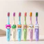 Set 6 Bàn Chải Đánh Răng Hình Thú Cho Bé – Lông Siêu Mềm, Dễ Thương