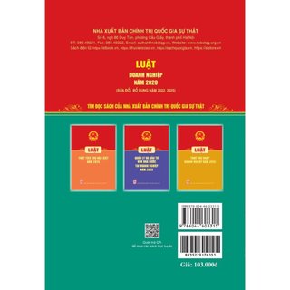 Luật Doanh nghiệp năm 2020 (sửa đổi, bổ sung năm 2022, 2025)