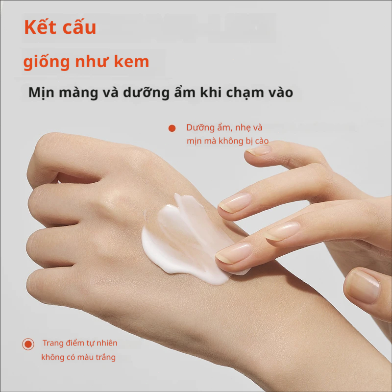 Kem BB VC với năm loại vitamin C cho vẻ đẹp tự nhiên, che khuyết điểm, lớp trang điểm lâu trôi và hiệu quả chống nếp nhă