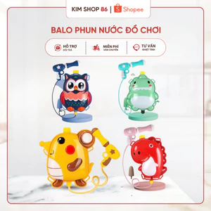 Balo phun nước đồ chơi cho bé trai,bé gái Máy phun nước hình động vật dễ thương