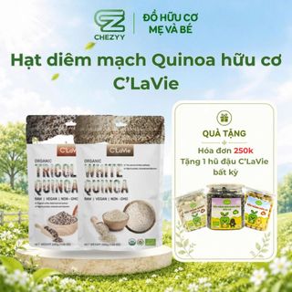 Hạt diêm mạch quinoa hữu cơ C'LaVie, gói 200g
