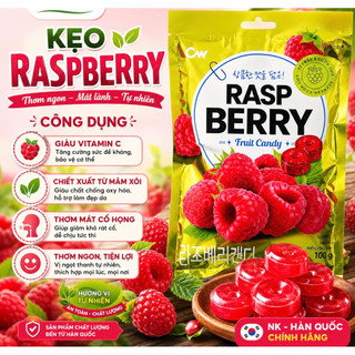 CW) Kẹo vị mâm xôi 100g