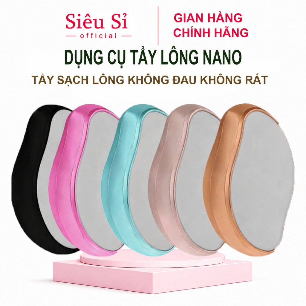 [Mua 5 tặng 1] Dụng cụ tẩy lông nano không đau tiện lợi