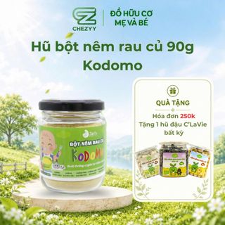 Bột nêm rau củ Kodomo hũ 90g dùng từ 6 tháng tuổi