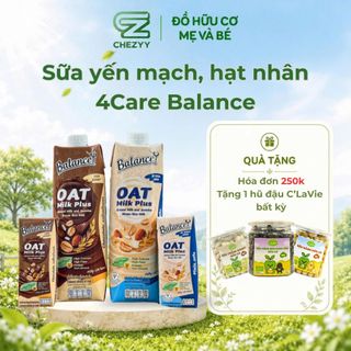 Sữa yến mạch, hạnh nhân 4Care Balance, lẻ 1 hộp