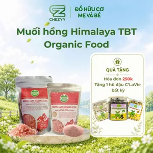 Muối hồng Himalaya TBT Organic Food dùng nấu ăn được