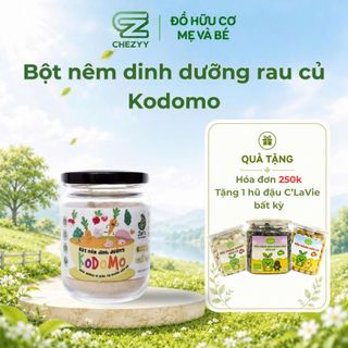 Bột nêm dinh dưỡng rau củ Kodomo cho bé từ 6 tháng