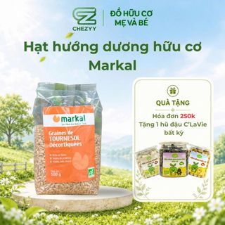 Hạt hướng dương hữu cơ đã tách vỏ Markal 500g