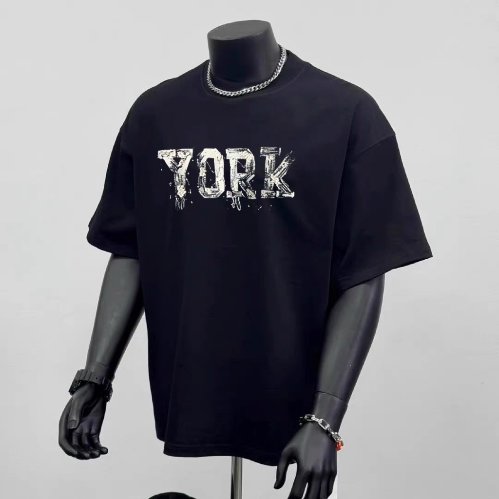 Áo thun Stee Cổ tròn Oversize YORK Localbrand ICVCVNI Unisex