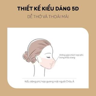 Thùng 400c -700 chiếc Khẩu Trang 5D túi dán giá rẻ Dr.ECO 3 Lớp Kháng Khuẩn Chống Nắng