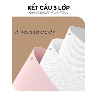 Thùng 400c -700 chiếc Khẩu Trang 5D túi dán giá rẻ Dr.ECO 3 Lớp Kháng Khuẩn Chống Nắng
