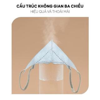Thùng 400c -700 chiếc Khẩu Trang 5D túi dán giá rẻ Dr.ECO 3 Lớp Kháng Khuẩn Chống Nắng