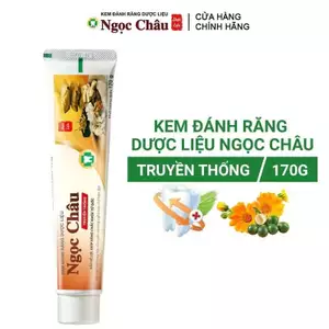 Kem đánh răng dược liệu Ngọc Châu truyền thống 100g