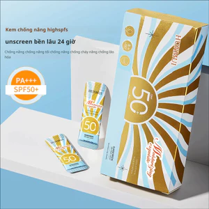 Kem chống nắng làm trắng da 1.5g*30 gói, chứa niacinamide, thích hợp sử dụng cho mọi vùng da, nam và nữ, SPF50 PA+++.