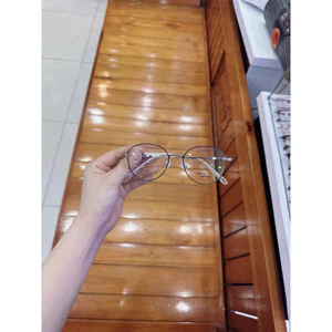 xả kho combo 2 chiếc gọng kính mắt teen tròn kim loại cho sinh viên