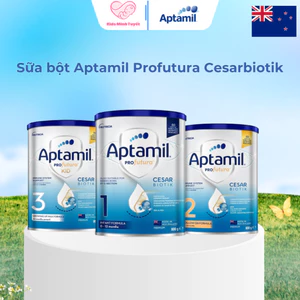 Combo Sữa bột Aptamil Profutura Cesarbiotik New Zealand Đủ Số, Sữa cho trẻ sinh mổ