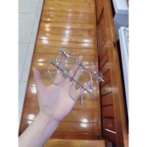 xả kho combo 2 cây gọng kính mắt teen tròn kim loại thép không gỉ cho sinh viên