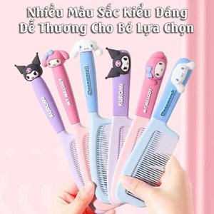 Lược Chải Tóc hoạt hình Chống Tĩnh Điện Chất Liệu Nhựa Cao CấpSiêu Bền Dành Cho Các Bé Siêu DễThương