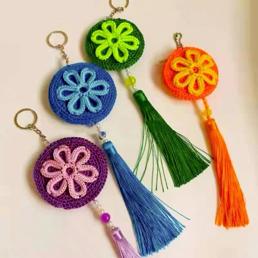 Phôi Hoa Khuôn Hoa Nhựa Canvas Hoa Nhựa DIY - Bộ 10 hoa