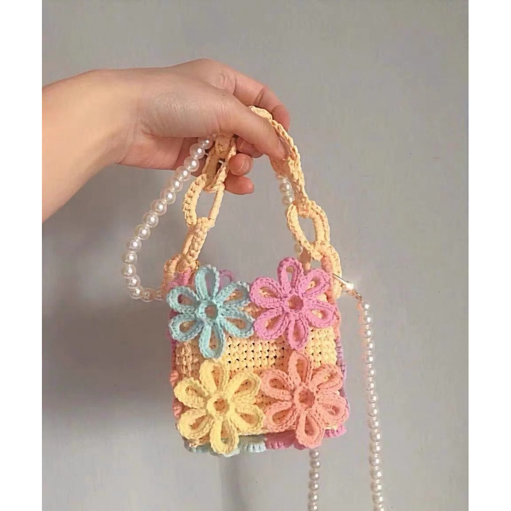 Phôi Hoa Khuôn Hoa Nhựa Canvas Hoa Nhựa DIY - Bộ 10 hoa