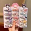 set 5 kẹp tóc Hoạt Hình Kuromi Cinnamoroll Dễ Thương Thời Trang Hàn Quốc Cho Bé🍀FREESHIP🍀Vỉ 5 Kep Tóc Bé Gái