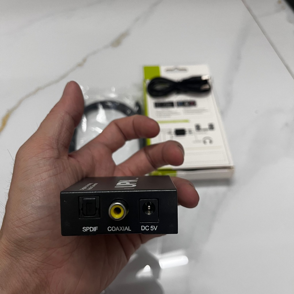 Bộ Chuyển Optical quang AV + Dây Digital 4.0 chính hãng UPN