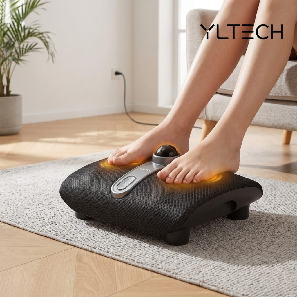 Máy massage chân, bi đá nóng NAIPO ( Germany )