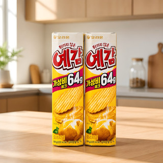 Snack khoai tây không chiên YeGam Orion nội địa Hàn Quốc 64g