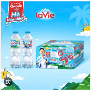 Thùng 24 chai Nước khoáng thiên nhiên LaVie 500ml chính hãng