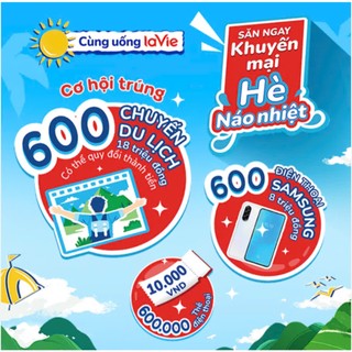 [Hỏa Tốc HCM] Thùng 24 chai Nước khoáng thiên nhiên LaVie 500ml chính hãng