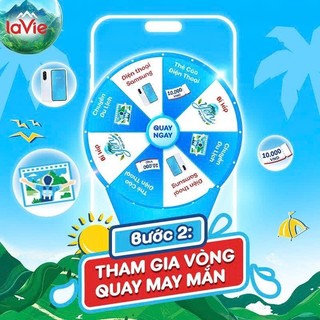 [Hỏa Tốc HCM] Thùng 24 chai Nước khoáng thiên nhiên LaVie 500ml chính hãng