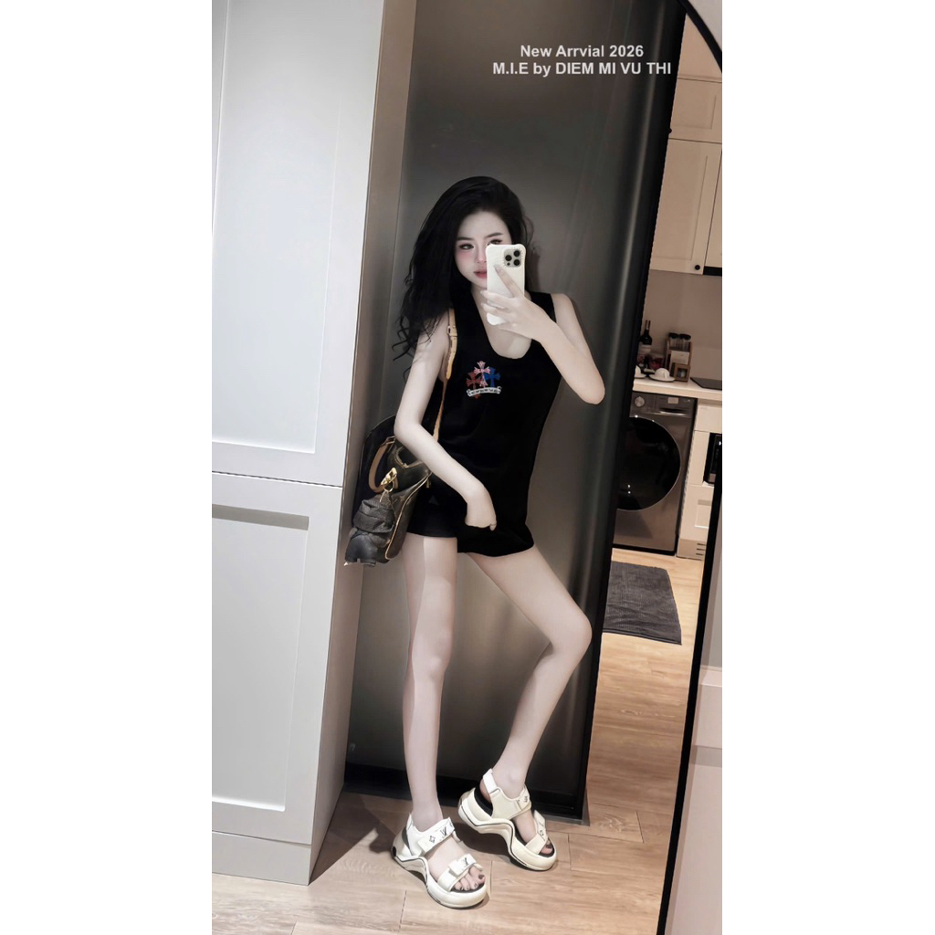 Set tank top siêu mát e sẵn quầy