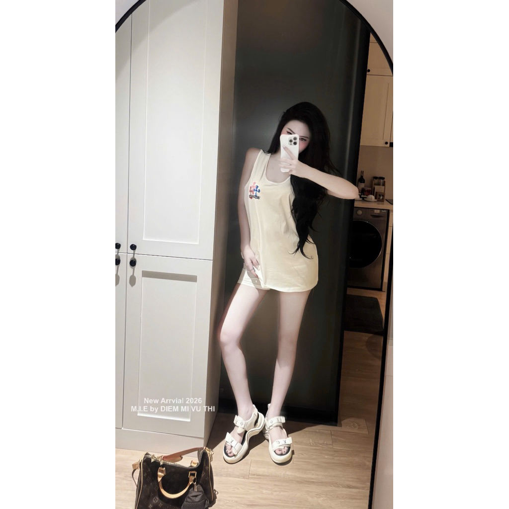 Set tank top siêu mát e sẵn quầy