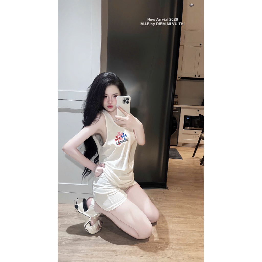 Set tank top siêu mát e sẵn quầy