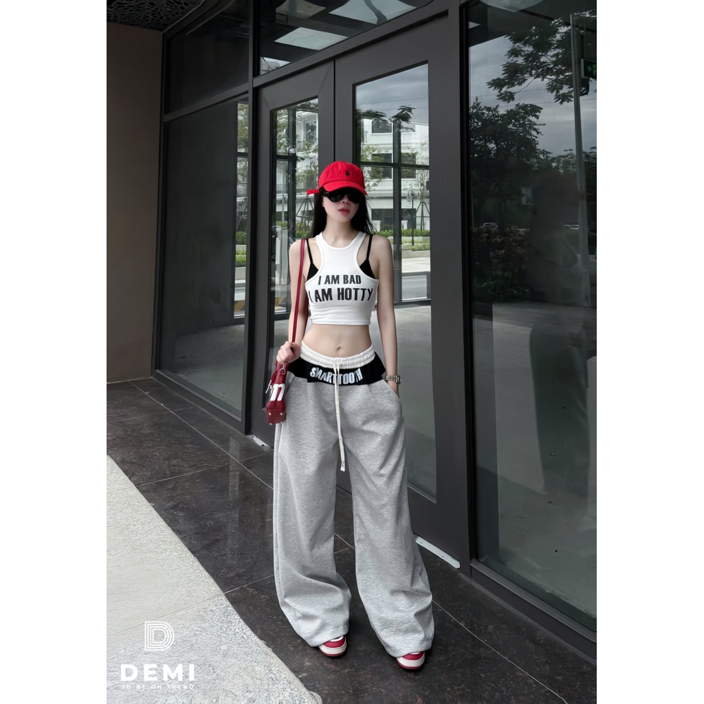 Set 3in1 I AM BAD - HOTTY phối cá tính, phom siu hack dáng chất liệu sịn mịn tone màu mix nổi bật 🔥