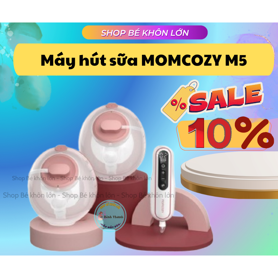 Máy hút sữa Momcozy V2 Pro cup hồng Bh 12th Mới 100%