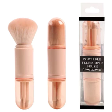 Bộ Cọ Trang Điểm Nhỏ Cọ Trang Điểm 4 Trong 1 Cọ Môi Du Lịch Di Động Cọ Phấn Nền, mắt, cọ môi, tạo khối