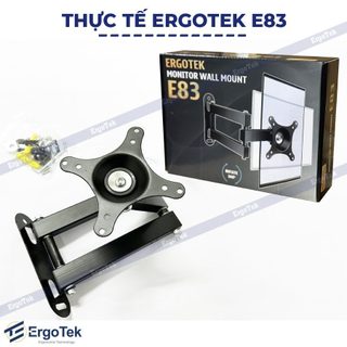 Giá Treo Màn Hình Máy Tính ErgoTek E83 14 - 32 Inch, Xoay 360 Độ (Hàng Chính hãng )