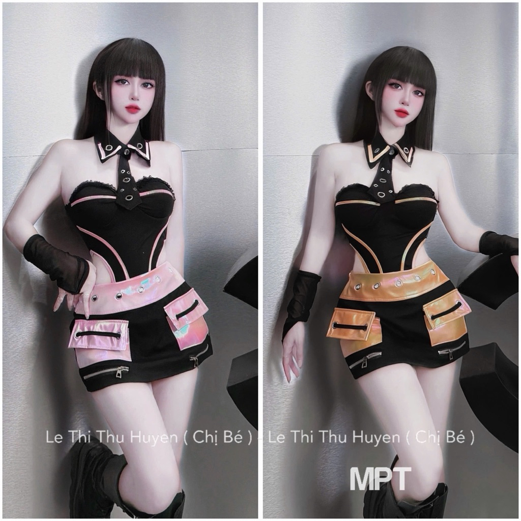 🔱 Set suit umi da bóng  Kèm tay+ cổ cava