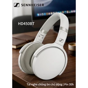Tai Nghe Chụp Tai Bluetooth Đức Sennheiser HD 450BT - Chống Ồn Chủ Động ANC, Pin 30 Giờ - Đã sử dụng - Chính hãng